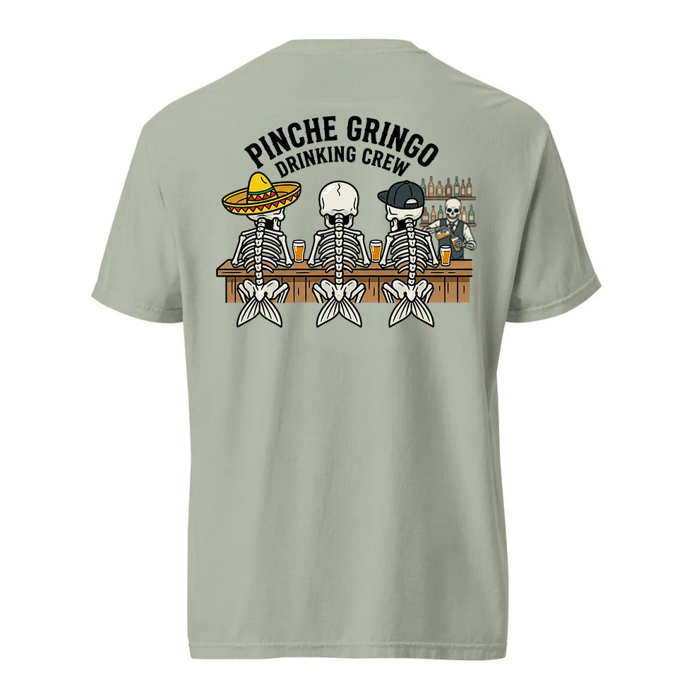Pinche Gringo Last Cast Crew Shirt