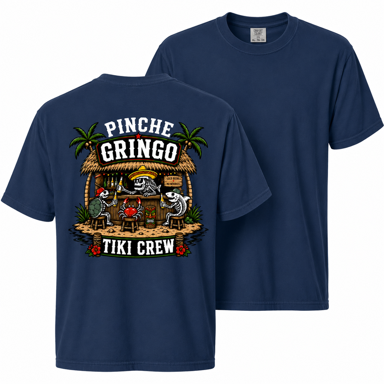 Pinche Gringo Tiki Crew Shirt