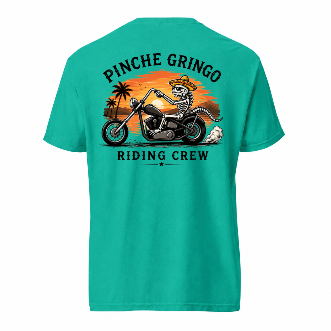 Pinche Gringo Riding Crew Sunset Ride Shirt