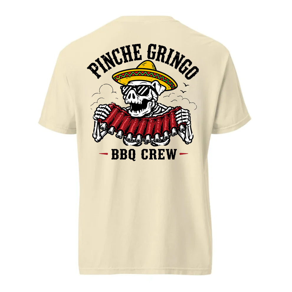 Pinche Gringo BBQ Crew Rib Feast Shirt