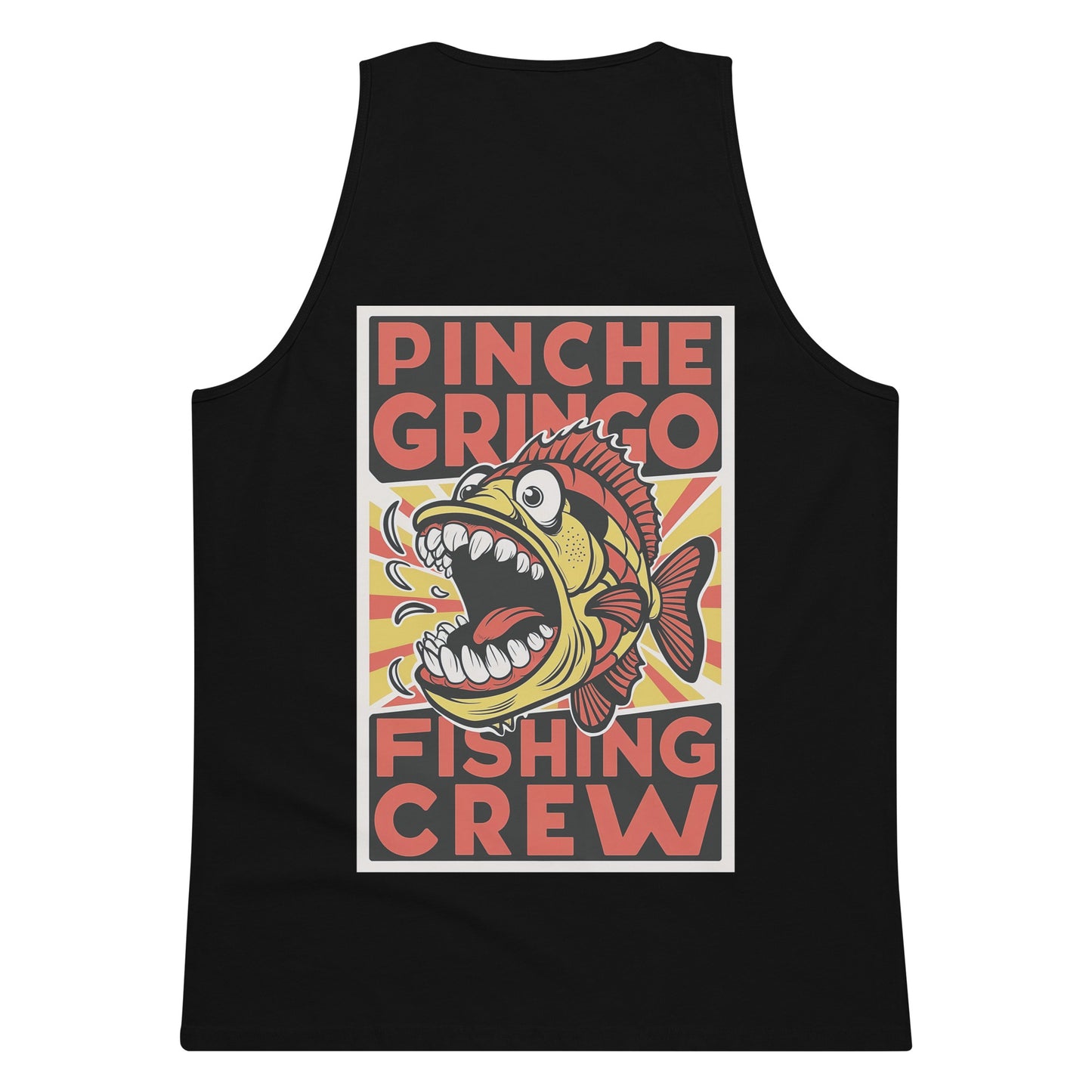 Pinche Gringo Fishing Crew Scream Fish Tank