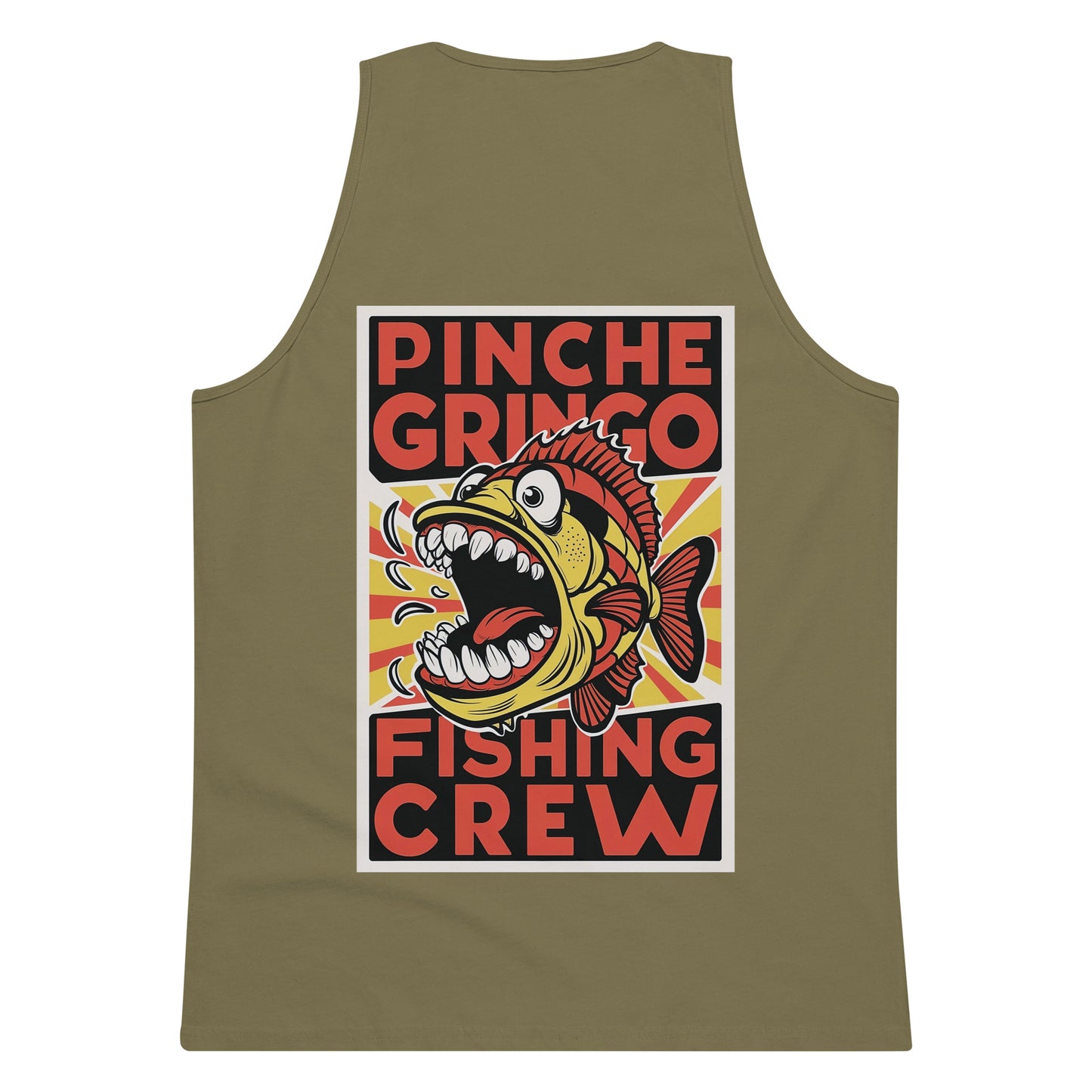 Pinche Gringo Fishing Crew Scream Fish Tank