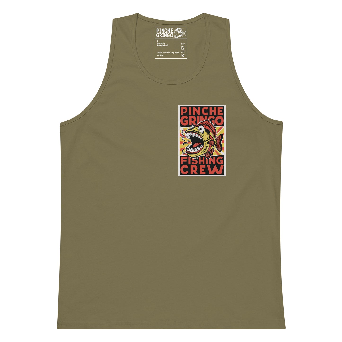 Pinche Gringo Fishing Crew Scream Fish Tank