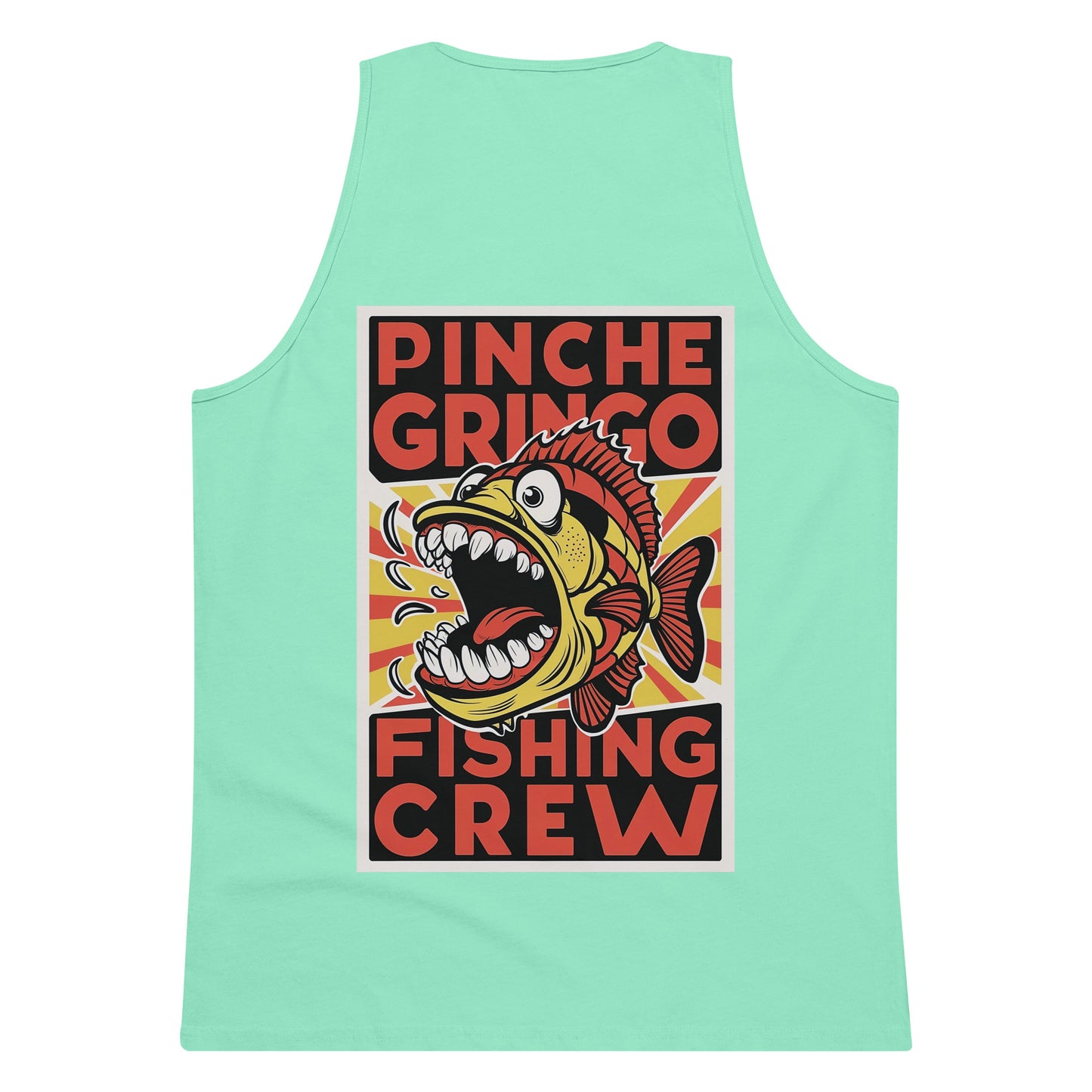 Pinche Gringo Fishing Crew Scream Fish Tank