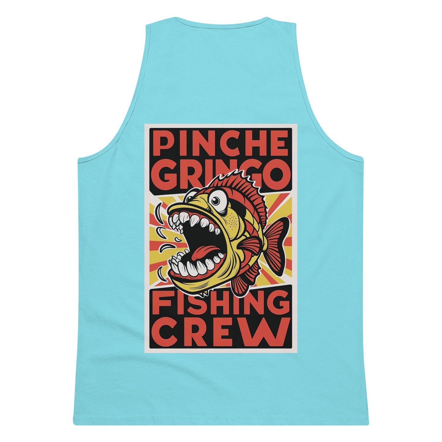 Pinche Gringo Fishing Crew Scream Fish Tank