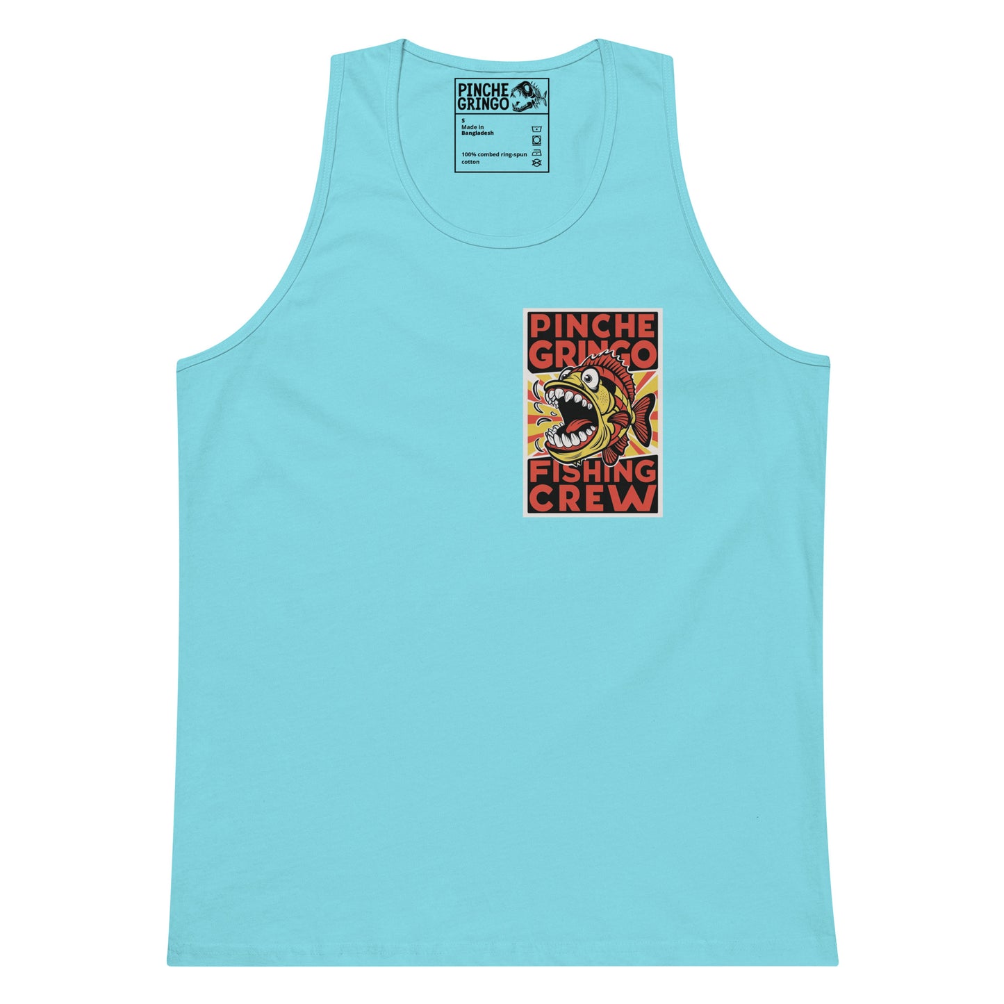 Pinche Gringo Fishing Crew Scream Fish Tank