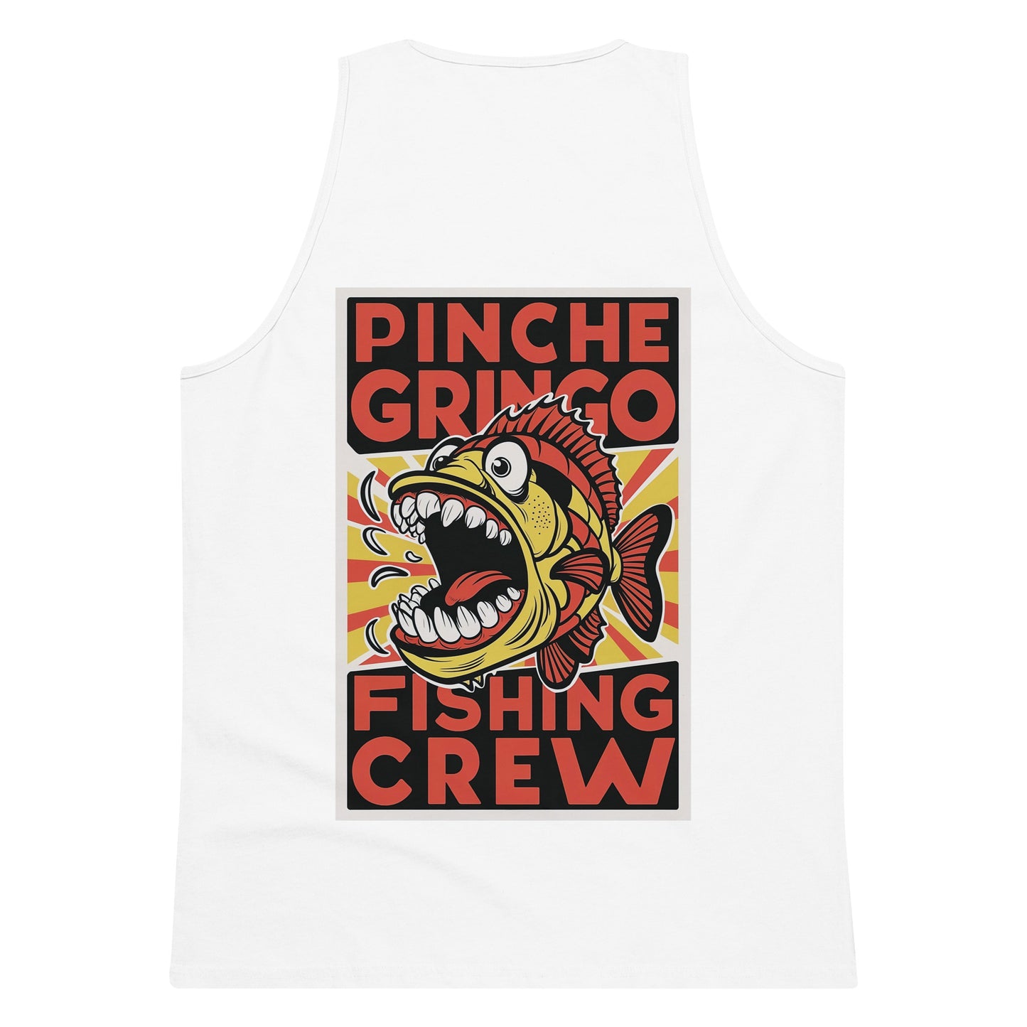 Pinche Gringo Fishing Crew Scream Fish Tank