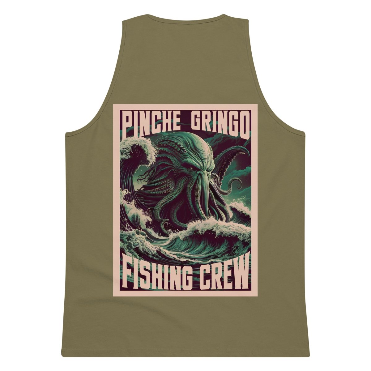 Pinche Gringo Fishing Crew Cthulhu Tank - Pinche Gringo