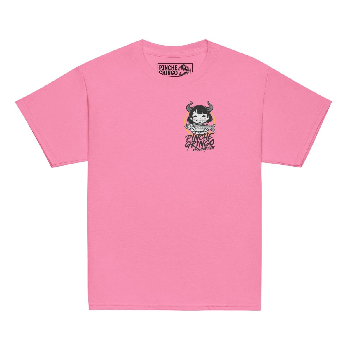 Pinche Gringo Fishing Crew Demon Fisher Anime Youth Shirt - Pinche Gringo