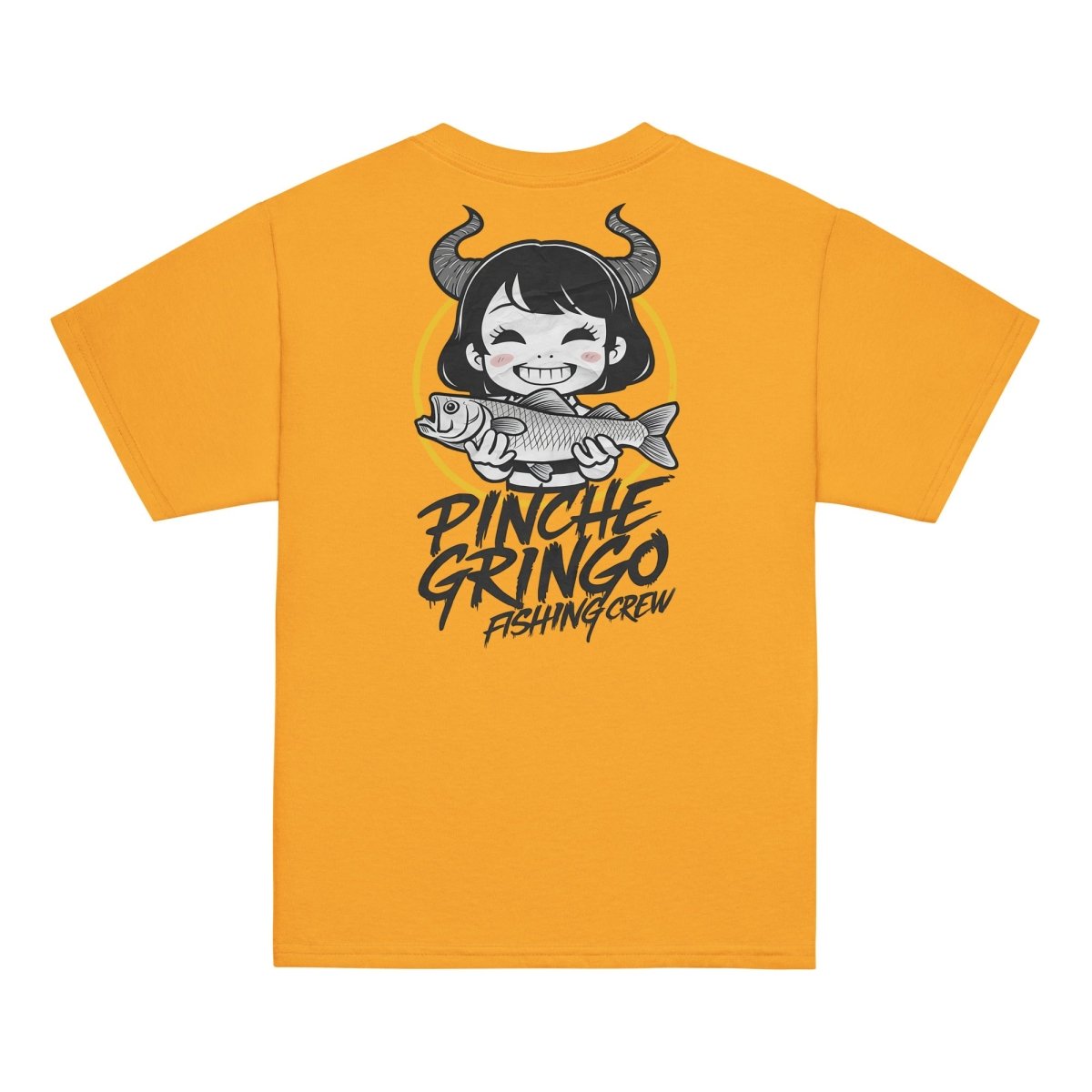 Pinche Gringo Fishing Crew Demon Fisher Anime Youth Shirt - Pinche Gringo