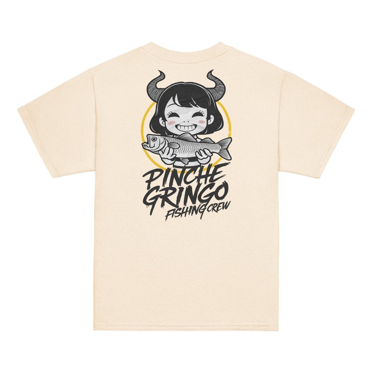 Pinche Gringo Fishing Crew Demon Fisher Anime Youth Shirt - Pinche Gringo
