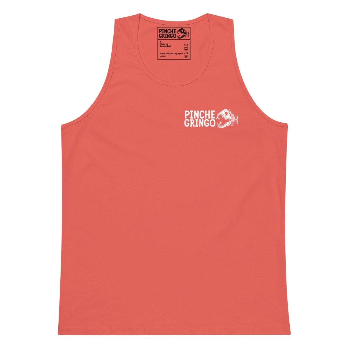 Pinche Gringo Fishing Crew Fishbone Logo Tank - Pinche Gringo