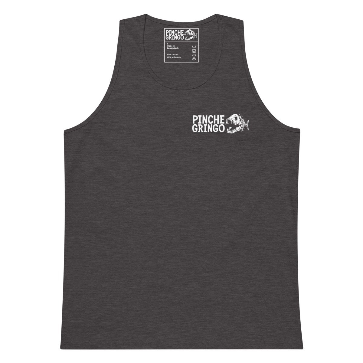 Pinche Gringo Fishing Crew Fishbone Logo Tank - Pinche Gringo