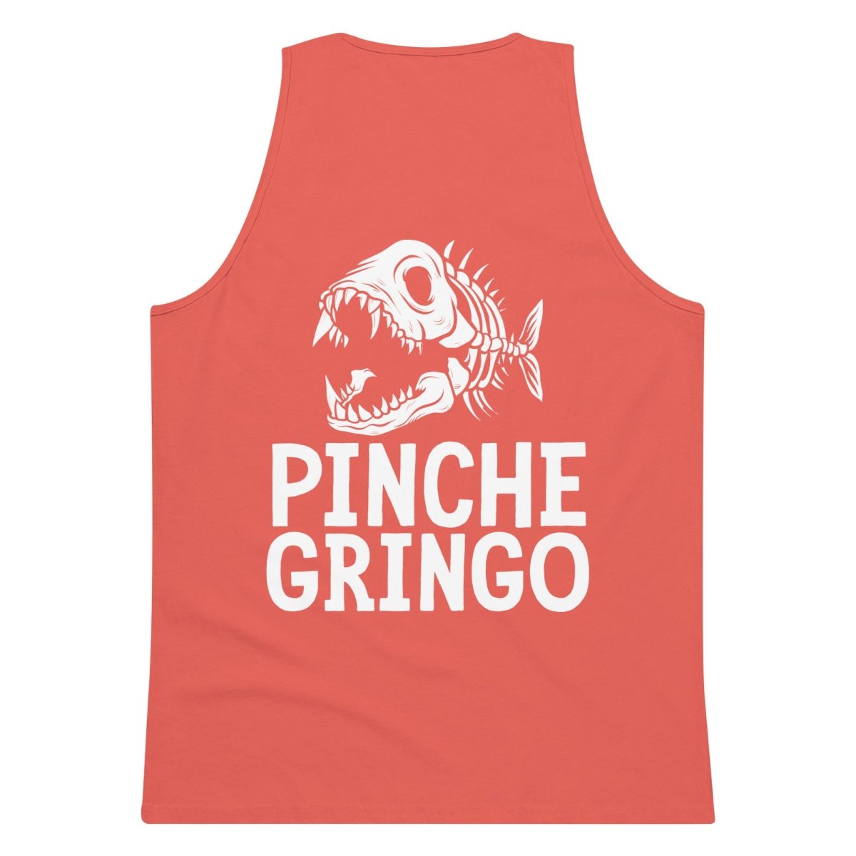 Pinche Gringo Fishing Crew Fishbone Logo Tank - Pinche Gringo