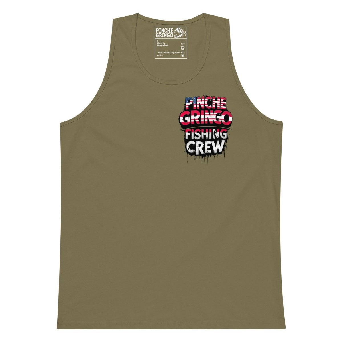 Pinche Gringo Fishing Crew 'Merica Tank - Pinche Gringo