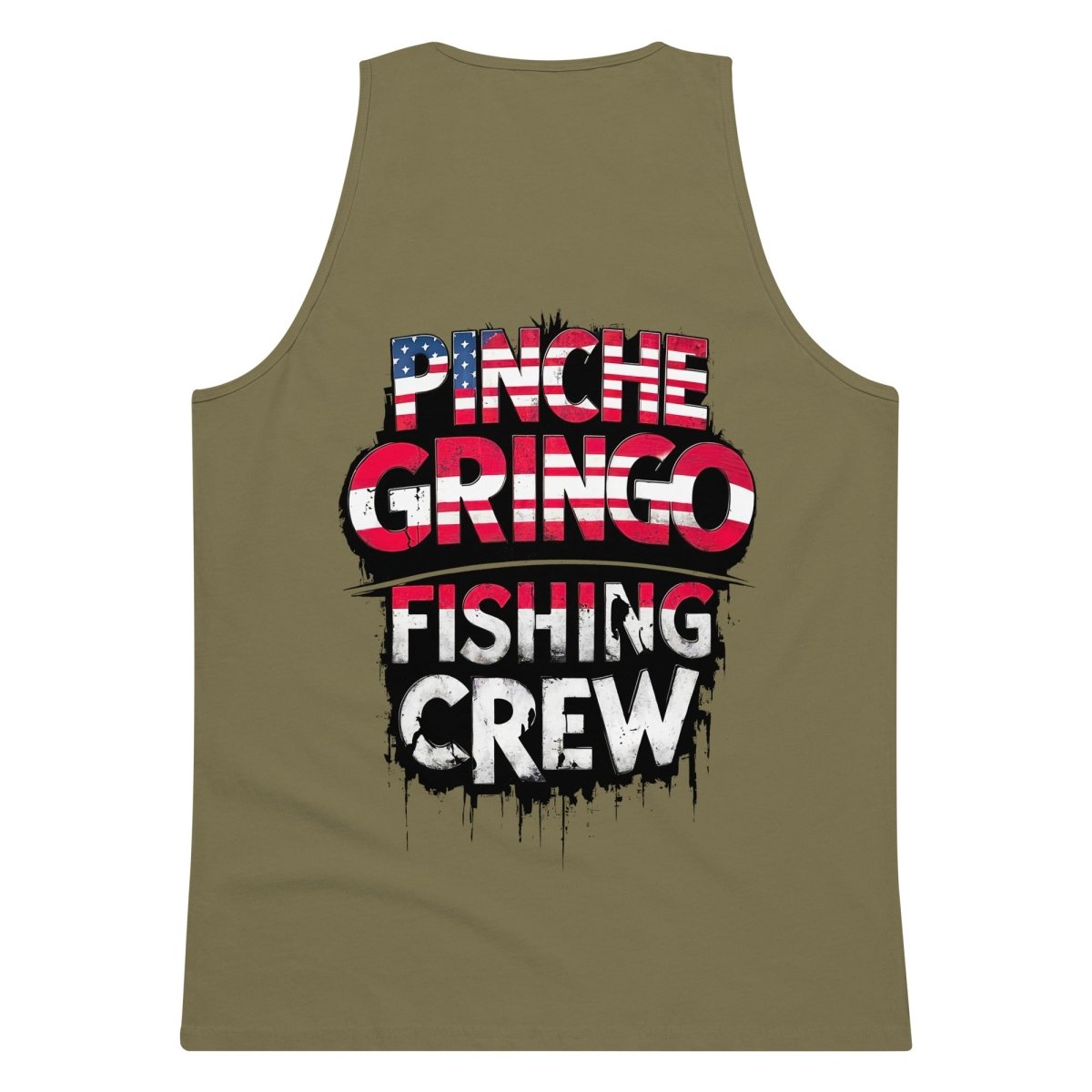 Pinche Gringo Fishing Crew 'Merica Tank - Pinche Gringo