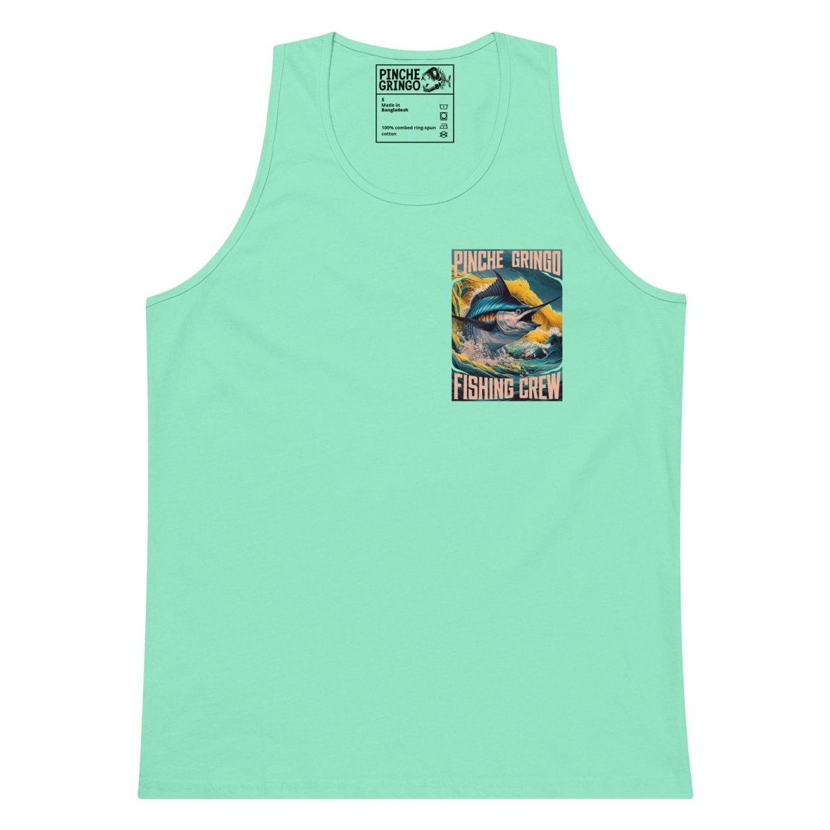 Pinche Gringo Fishing Crew Monster Marlin Tank - Pinche Gringo
