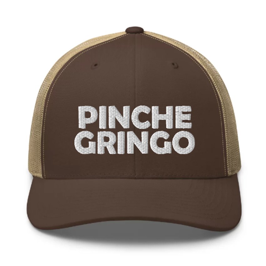 Pinche Gringo Logo 3D Puff Hat Gordito - Pinche Gringo