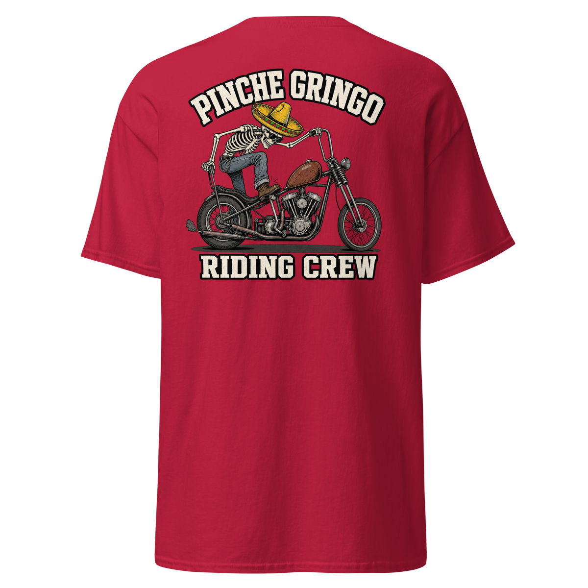 Pinche Gringo No Brakes Riding Crew Shirt