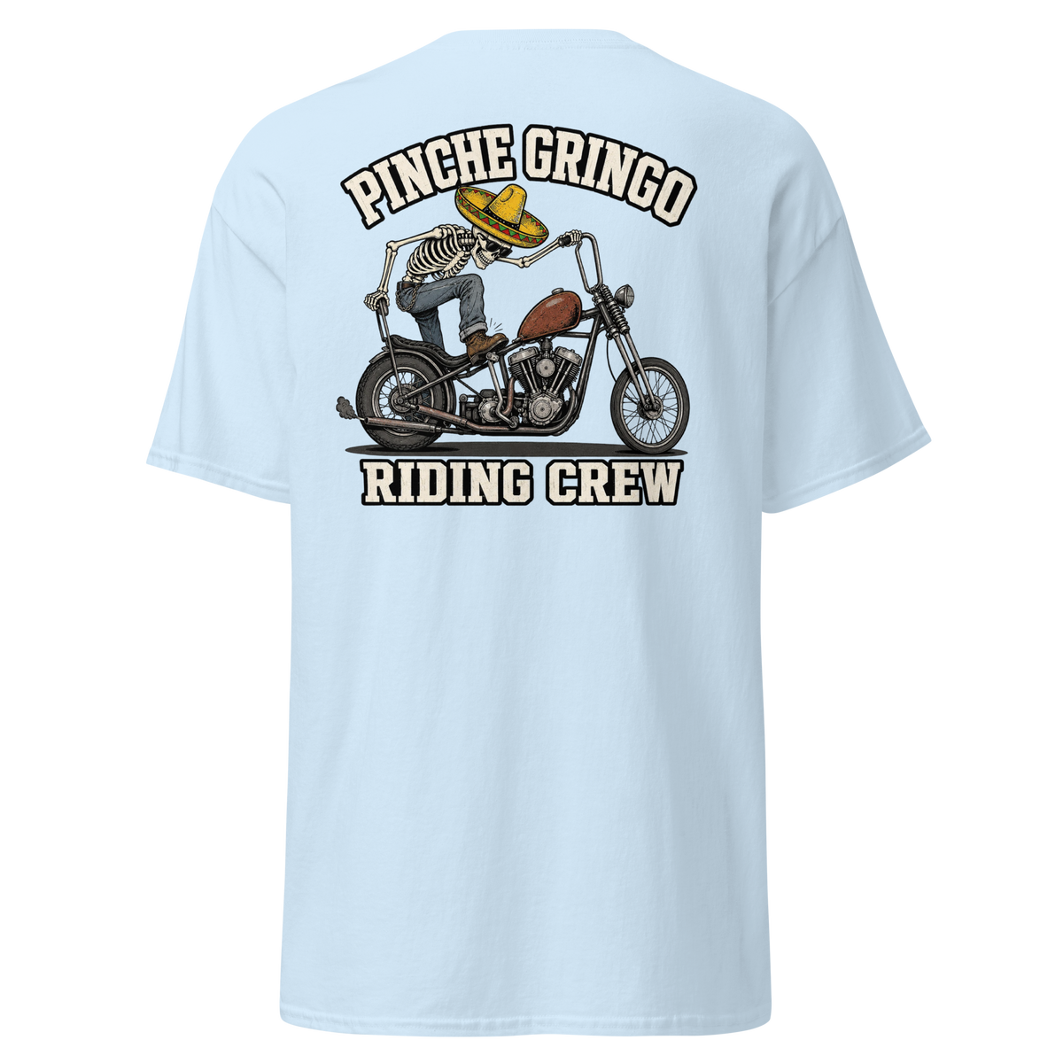 Pinche Gringo No Brakes Riding Crew Shirt