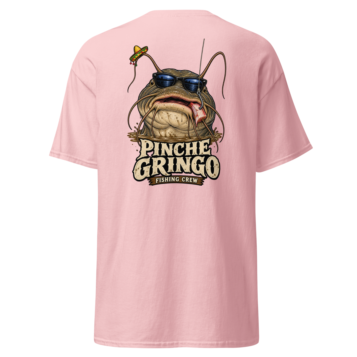 Pinche Gringo Bait Breath Fishing Crew Shirt