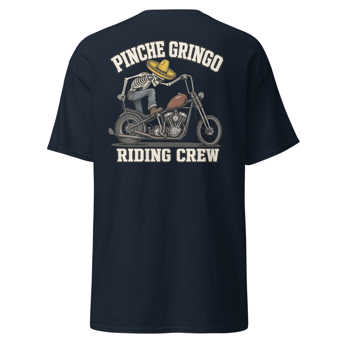 Pinche Gringo No Brakes Riding Crew Shirt