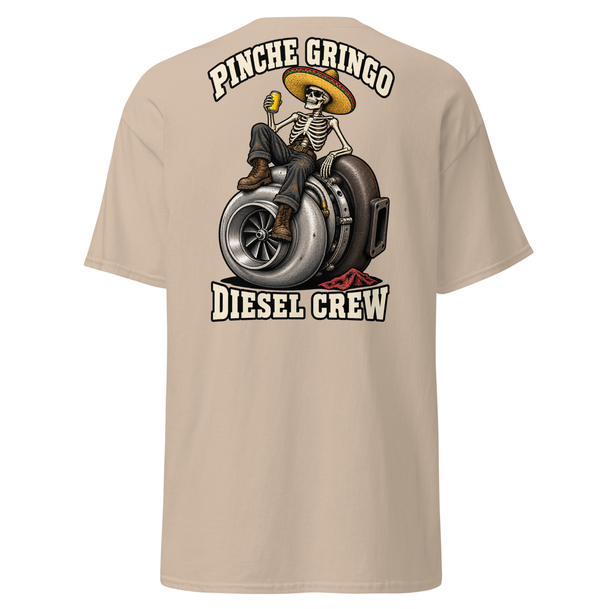 Pinche Gringo Boosted & Buzzed Diesel Crew Shirt