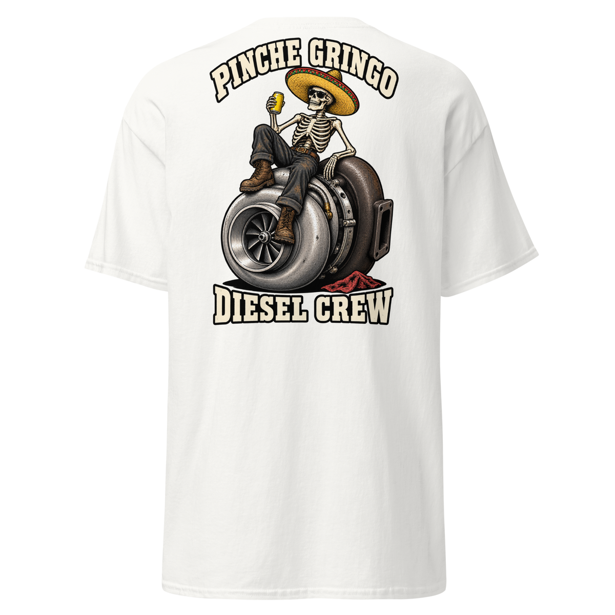 Pinche Gringo Boosted & Buzzed Diesel Crew Shirt