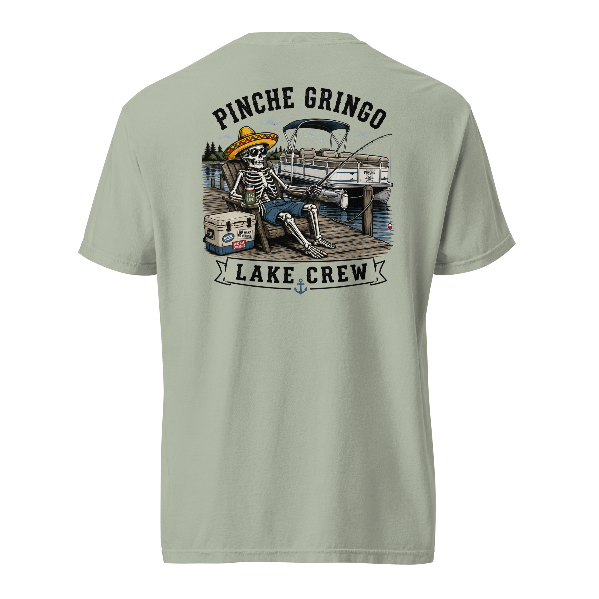 Pinche Gringo Lake Crew Dockside Fishing Shirt