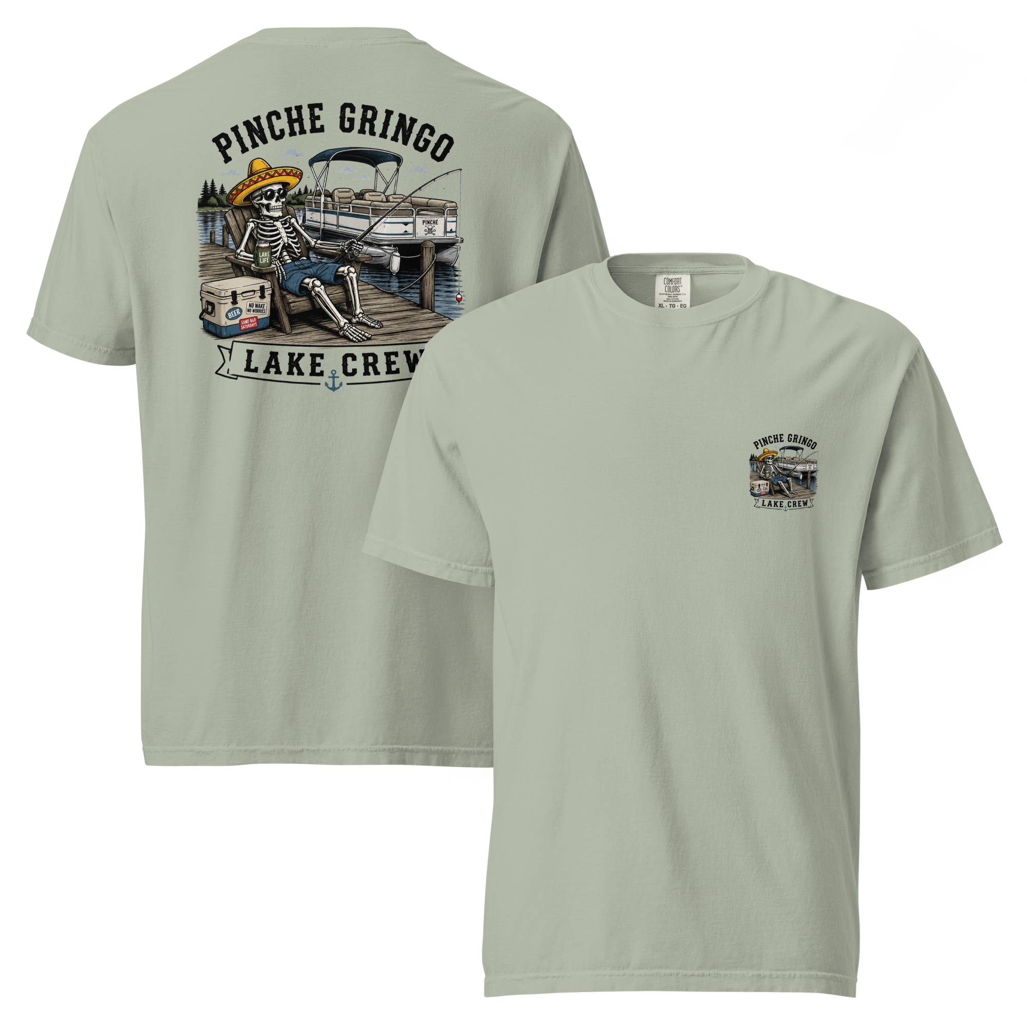 Pinche Gringo Lake Crew Dockside Fishing Shirt