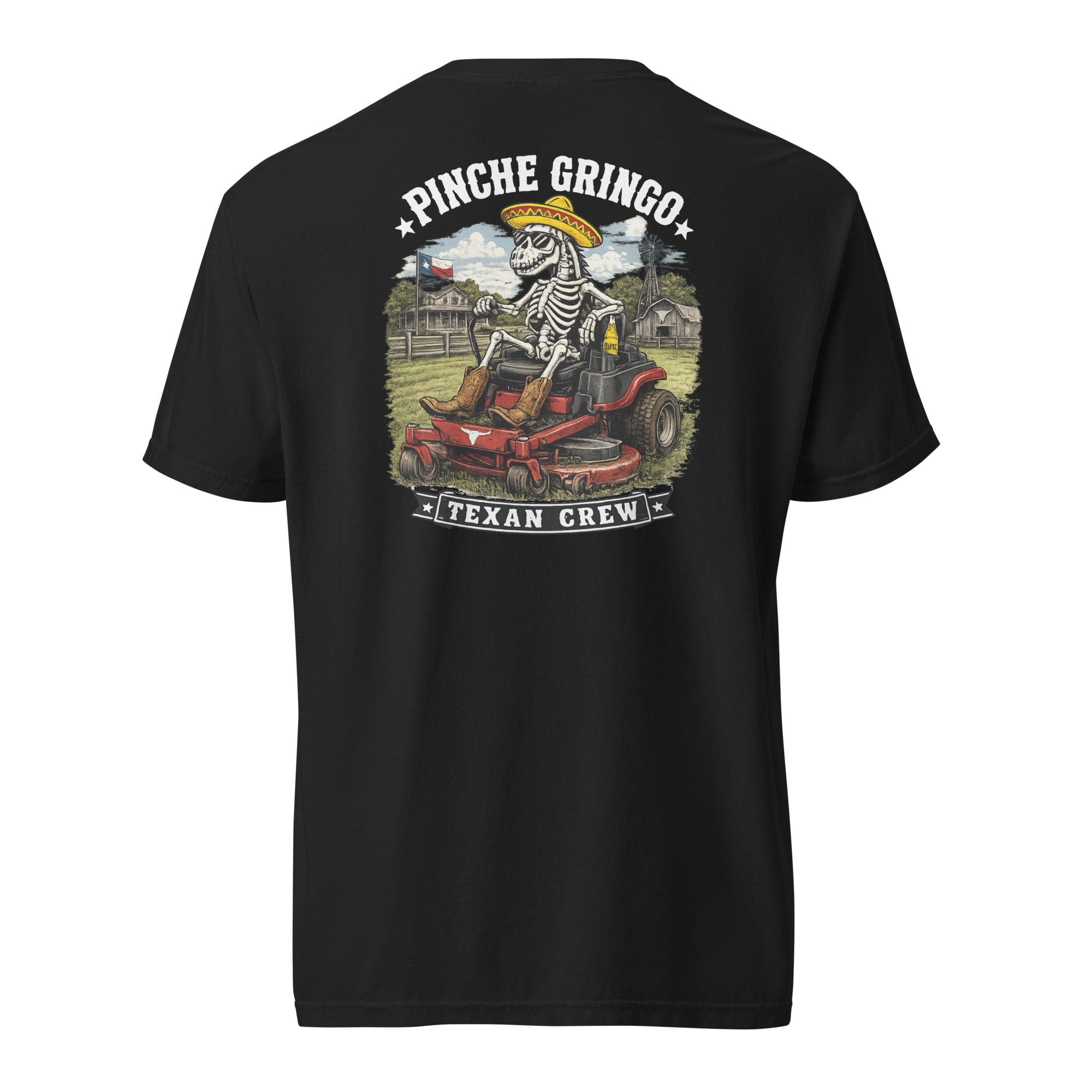 Pinche Gringo Texan Crew Mower Shirt