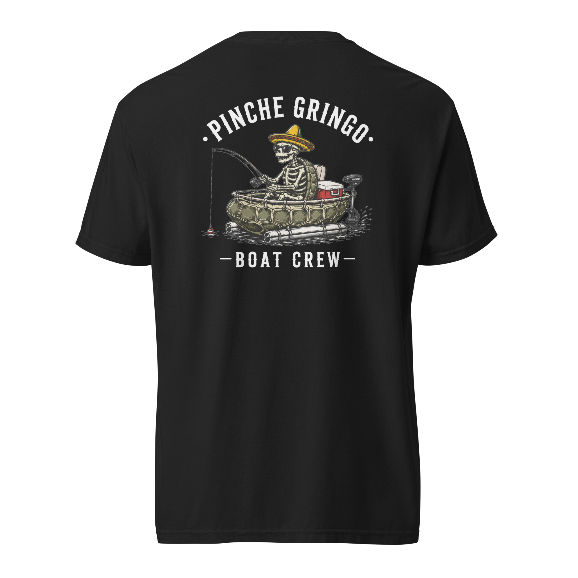 Pinche Gringo Boat Crew Turtle Shell Shirt