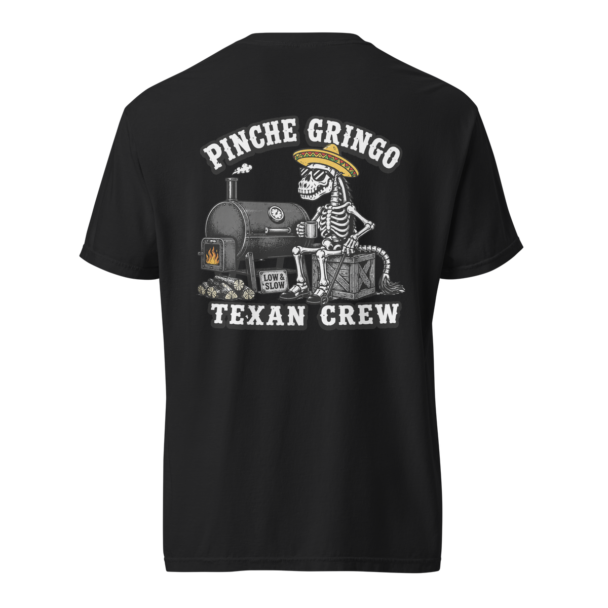 Pinche Gringo Texan Crew Low & Slow Shirt
