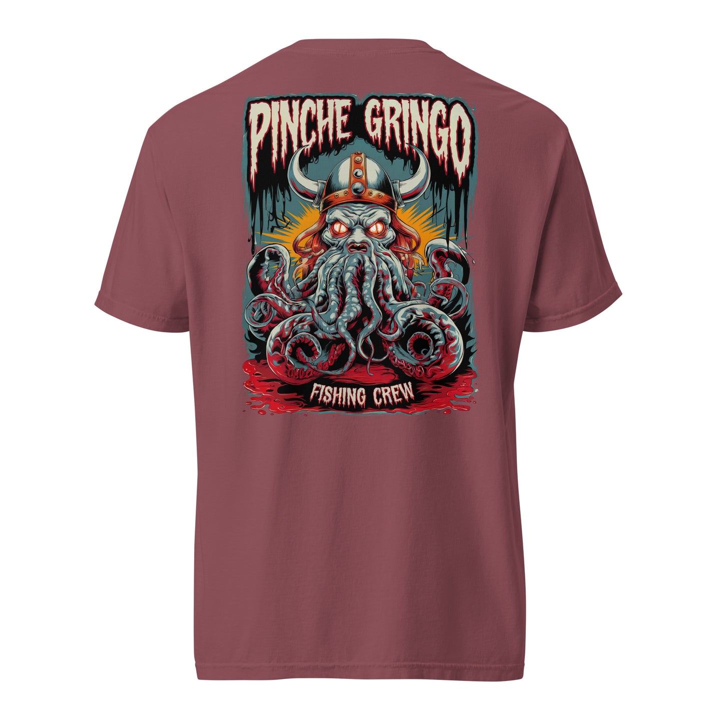 Pinche Gringo Fishing Crew Vikingpuss Shirt