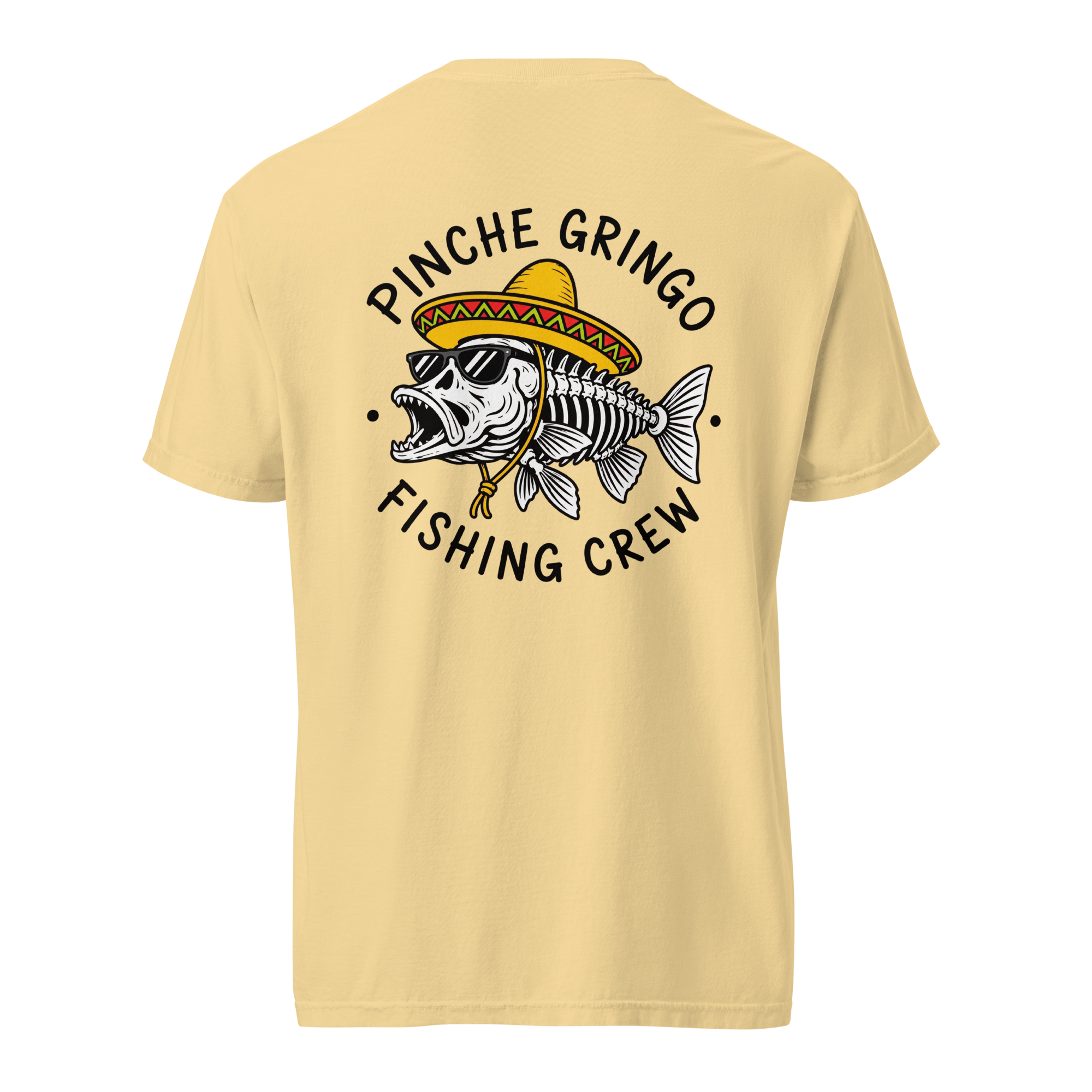 Pinche Gringo Fishing Crew Bass Shirt