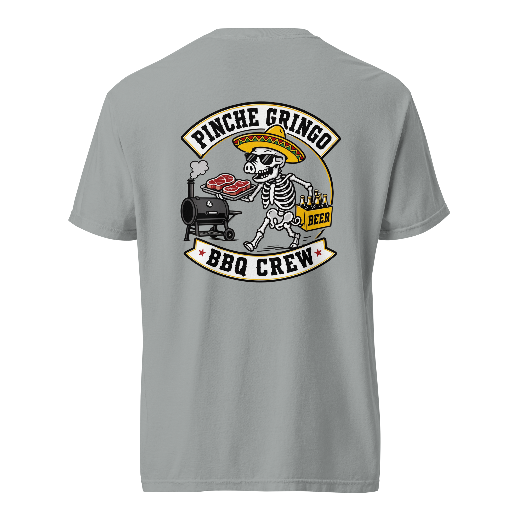 Pinche Gringo BBQ Crew Beer & Meat Shirt