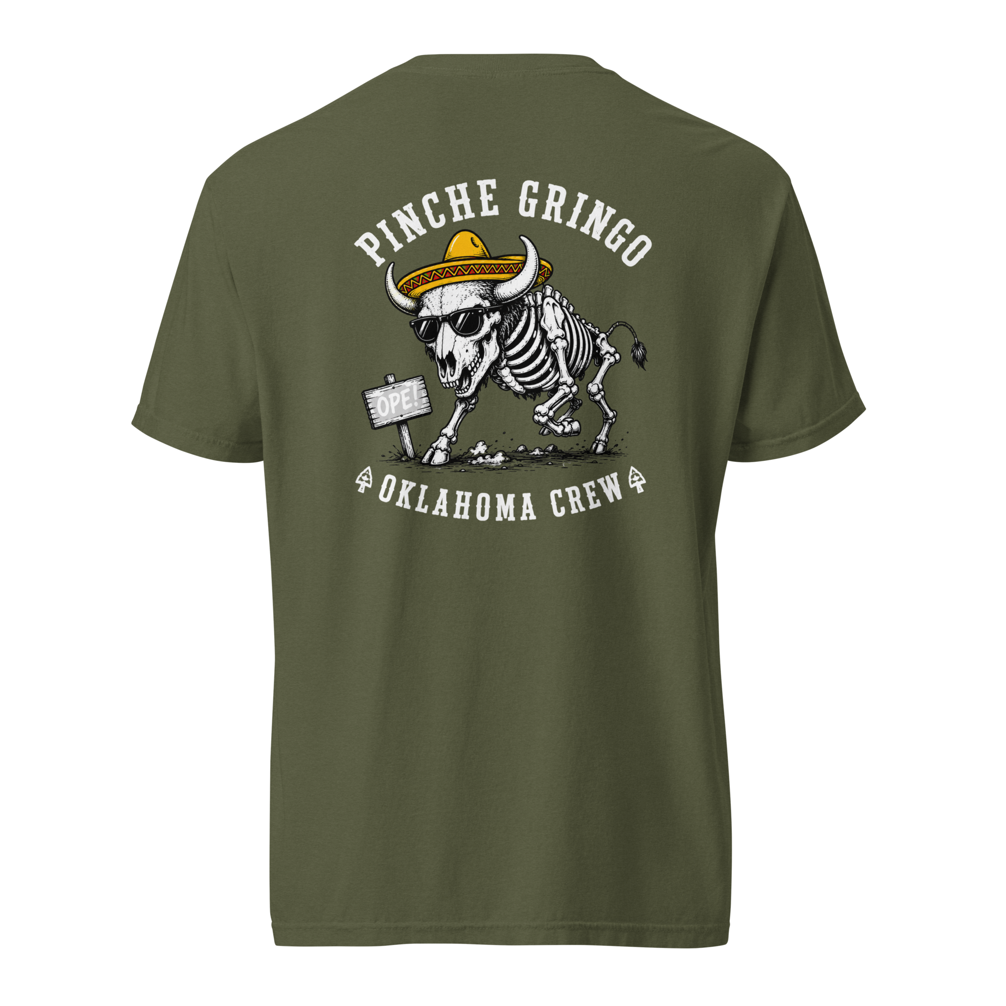 Pinche Gringo Oklahoma Crew Shirt
