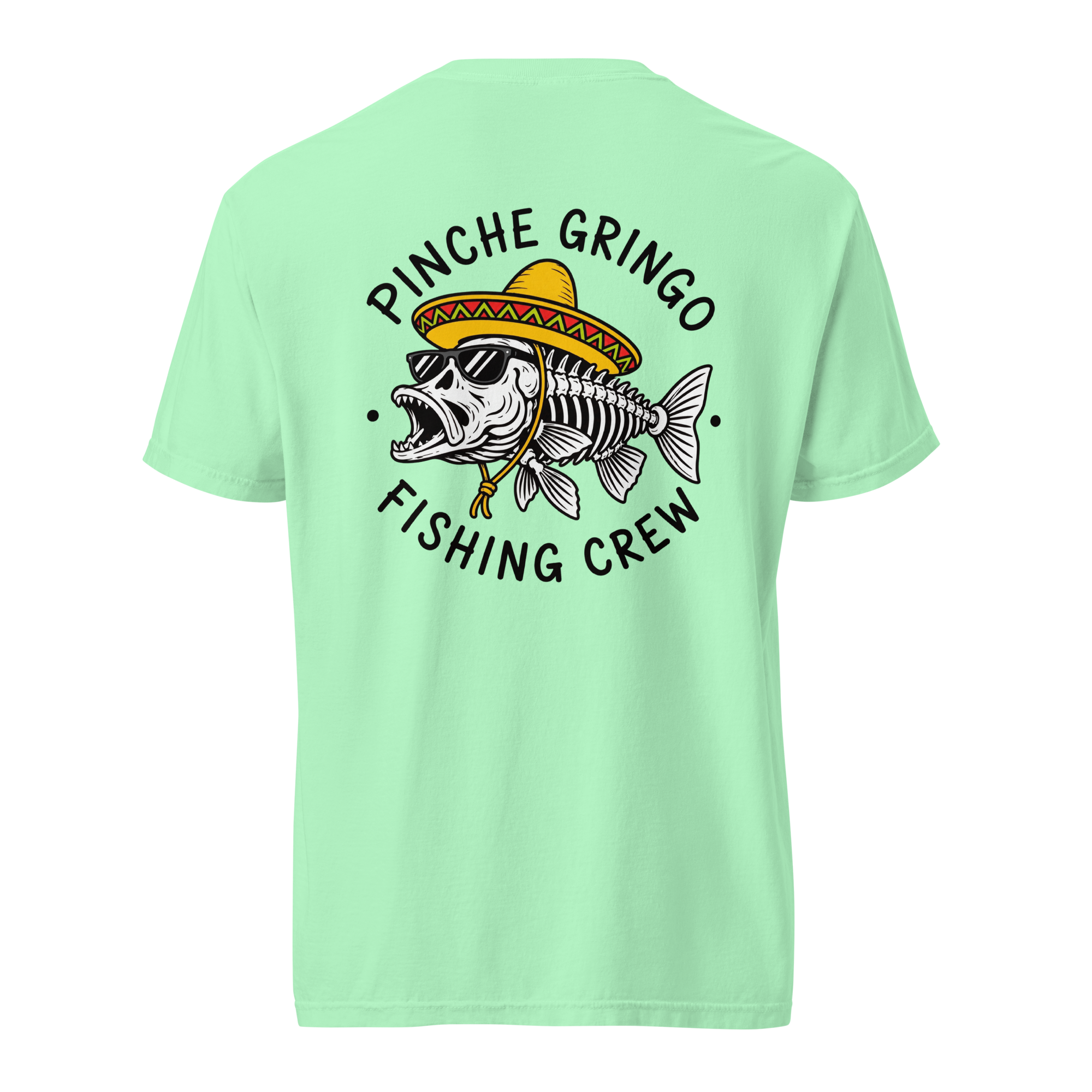 Pinche Gringo Fishing Crew Bass Shirt