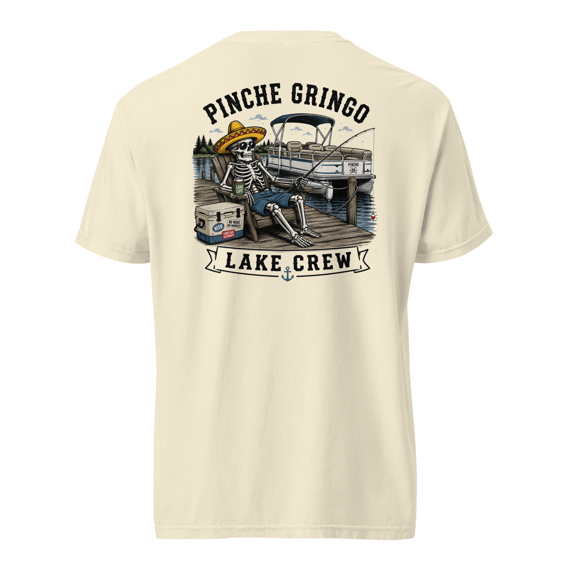 Pinche Gringo Lake Crew Dockside Fishing Shirt