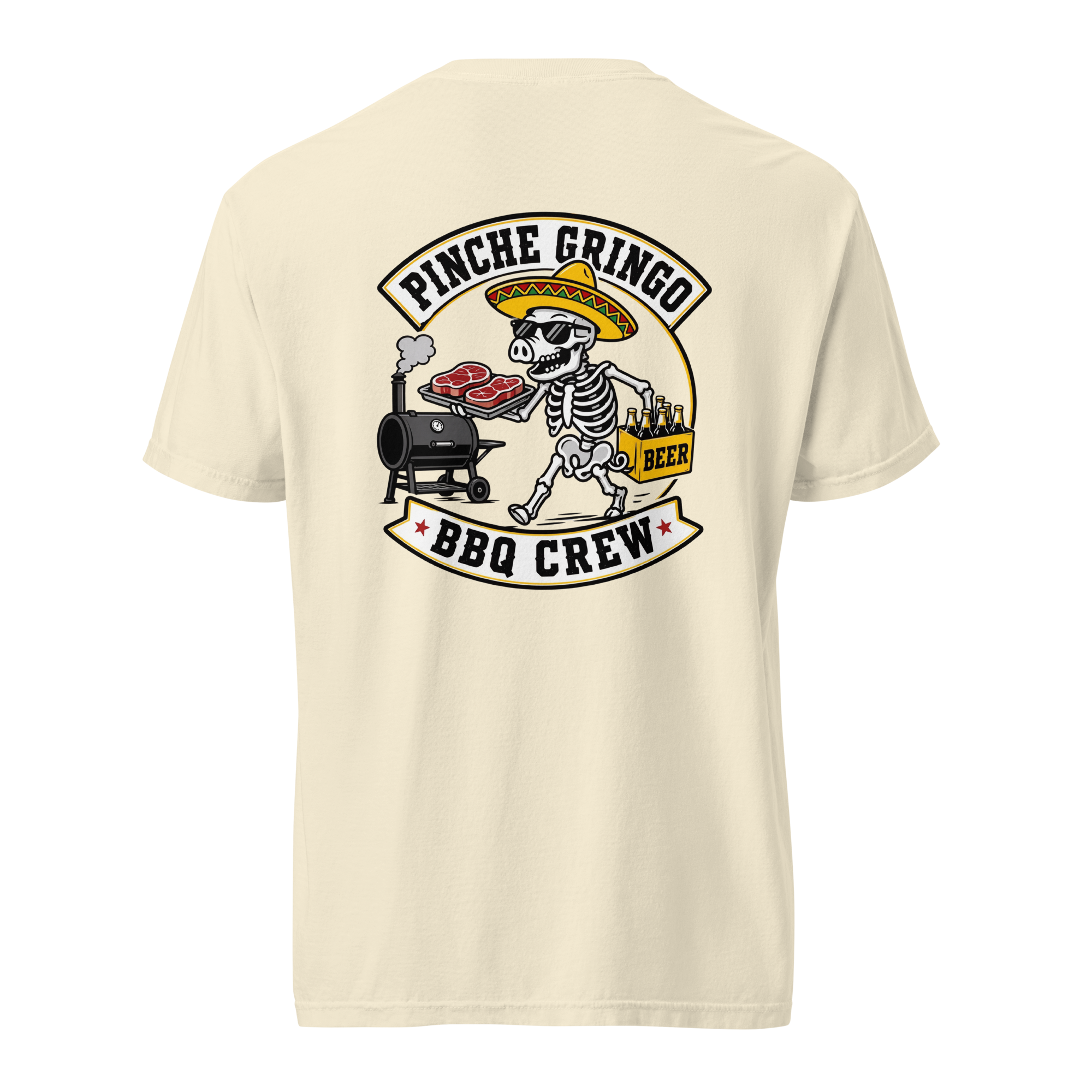 Pinche Gringo BBQ Crew Beer & Meat Shirt