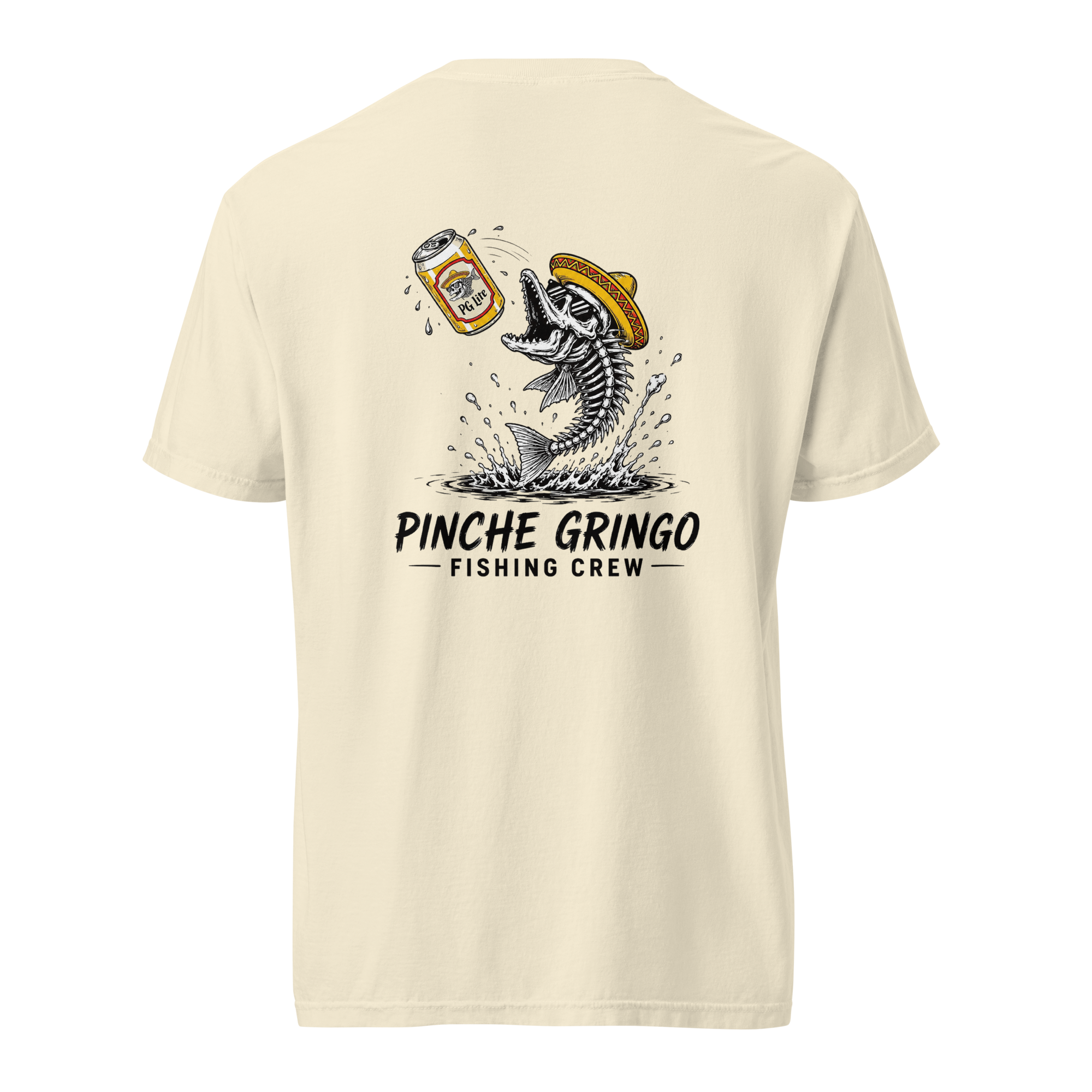 Pinche Gringo Fishing Crew Cold One Catch Shirt