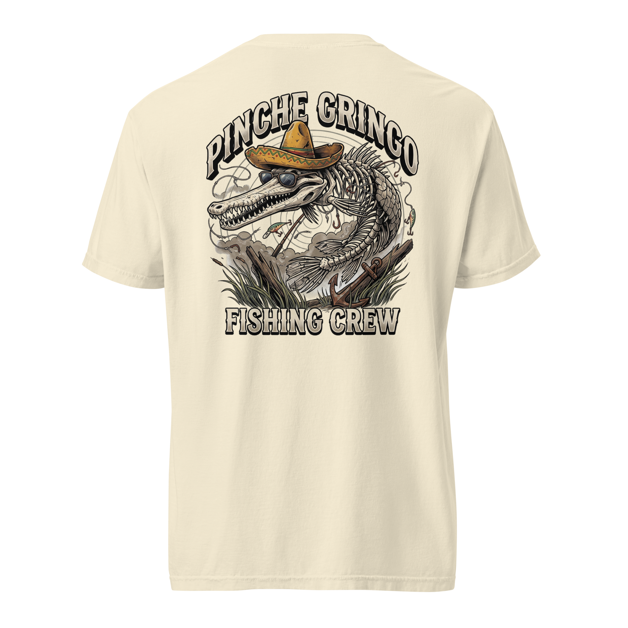 Pinche Gringo Fishing Crew MudSwimmer Shirt