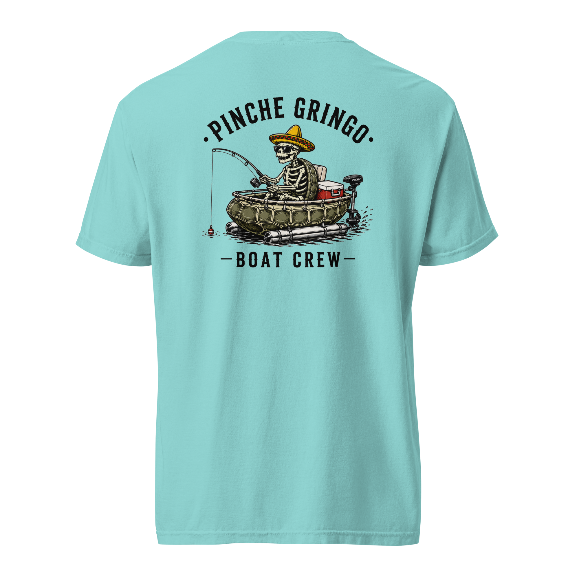 Pinche Gringo Boat Crew Turtle Shell Shirt