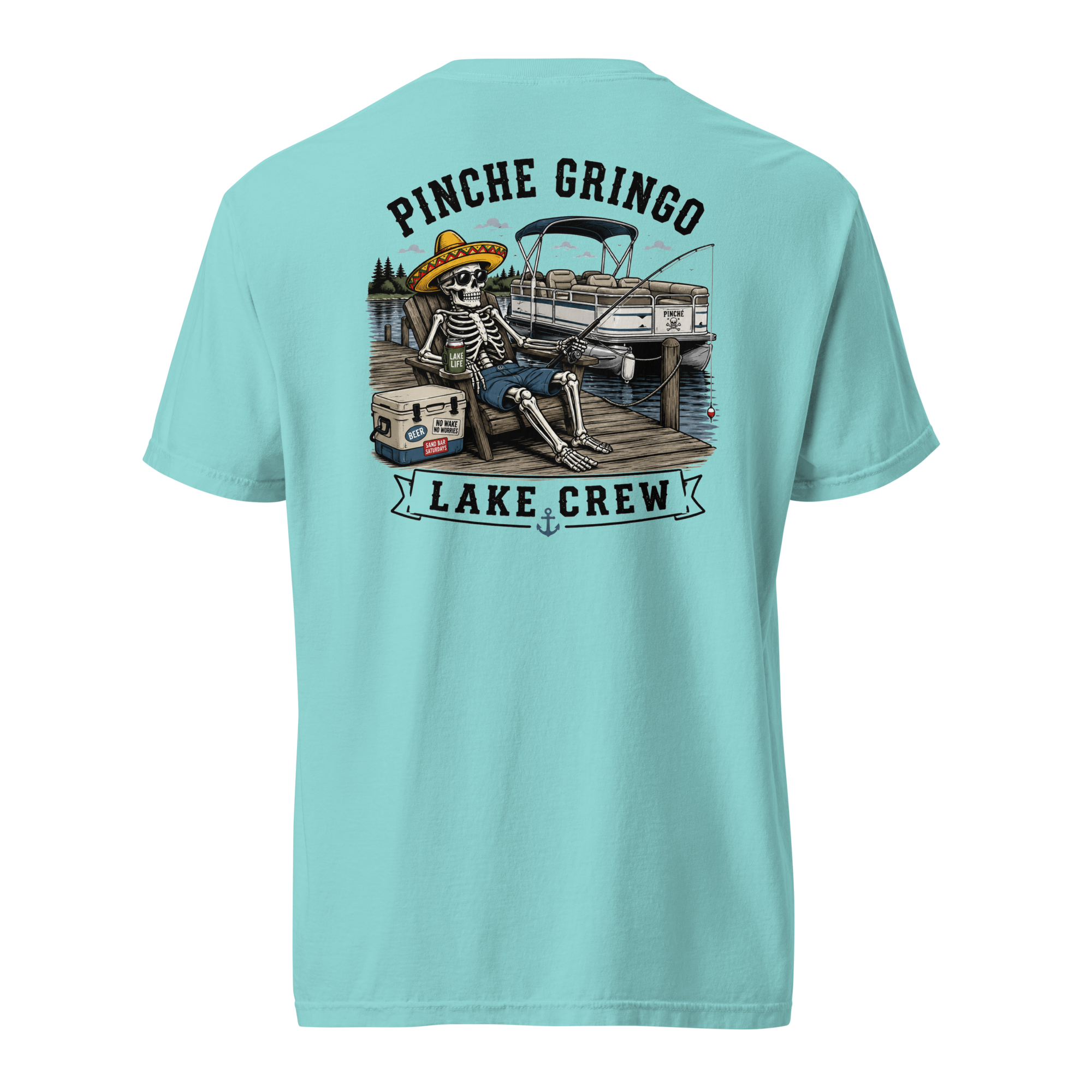 Pinche Gringo Lake Crew Dockside Fishing Shirt