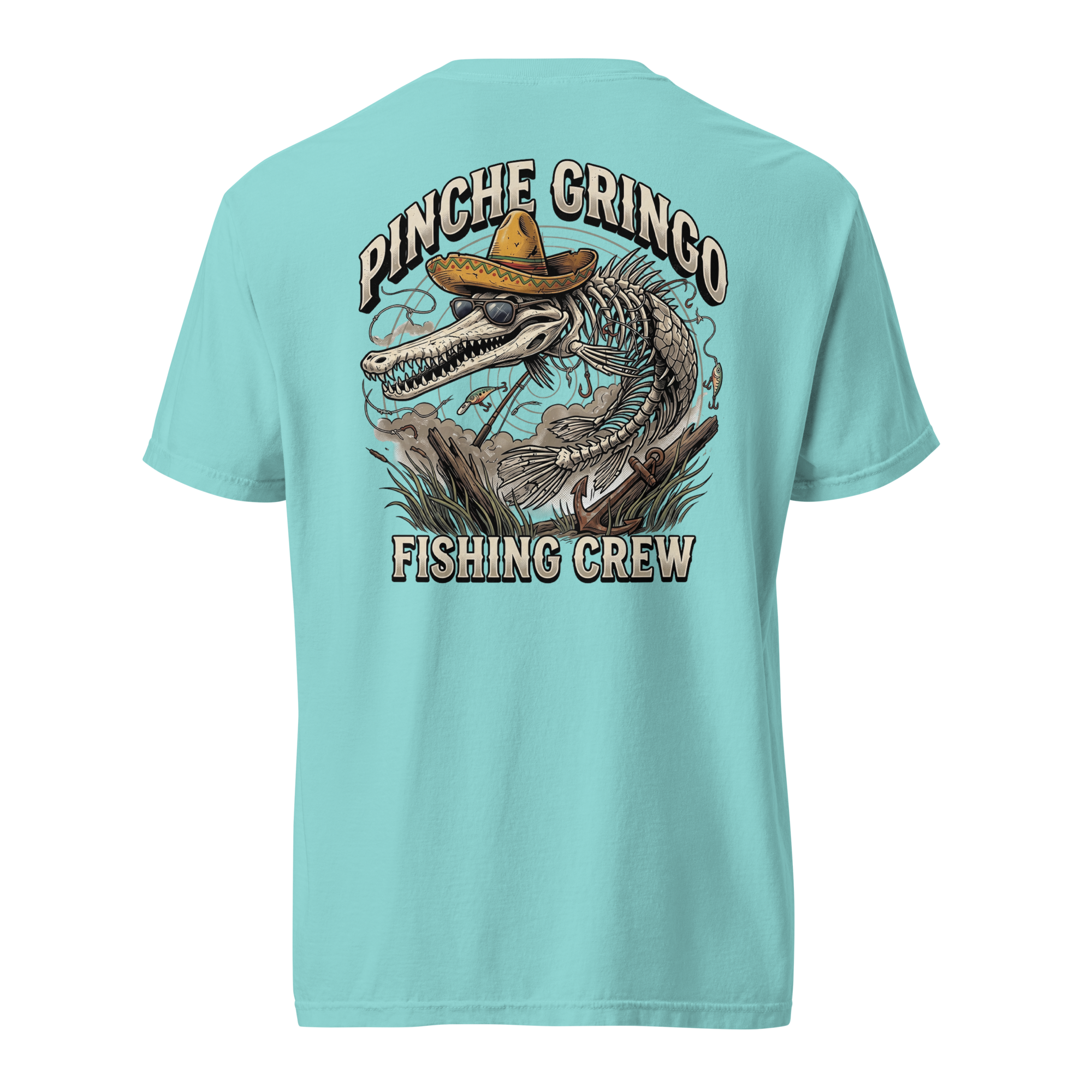 Pinche Gringo Fishing Crew MudSwimmer Shirt