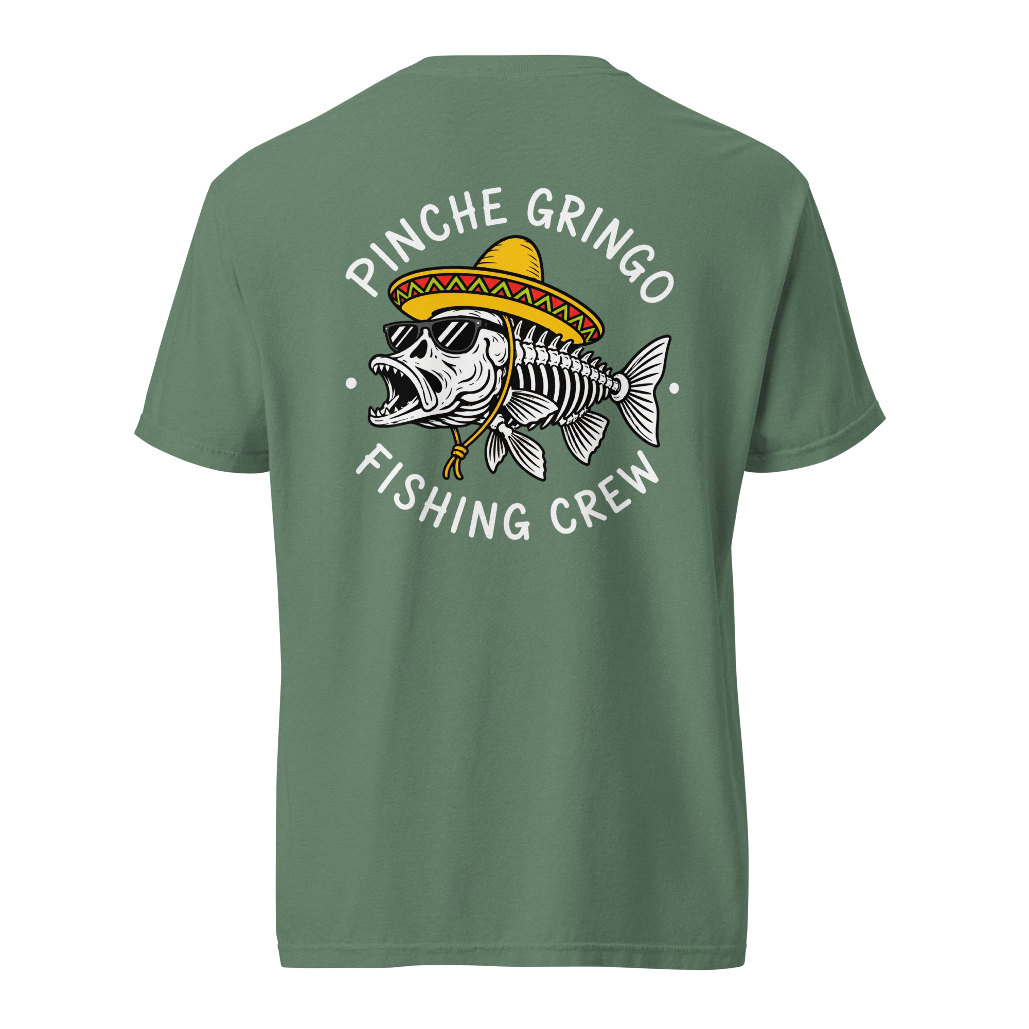 Pinche Gringo Fishing Crew Bass Shirt