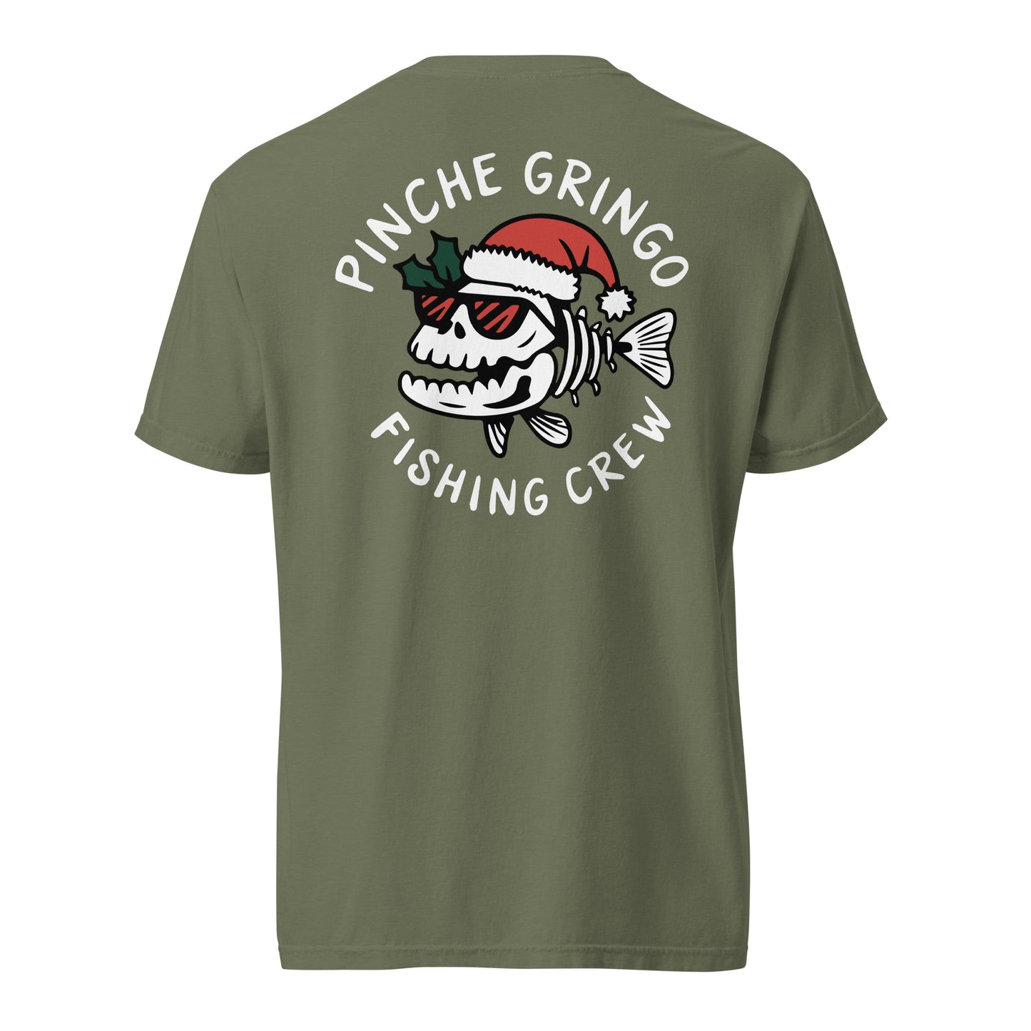 Official Pinchemas Pinche Gringo Fishing Crew Shirt