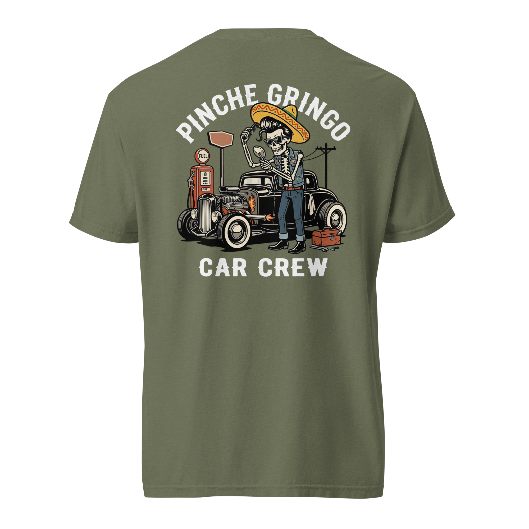 Pinche Gringo Car Crew Shirt