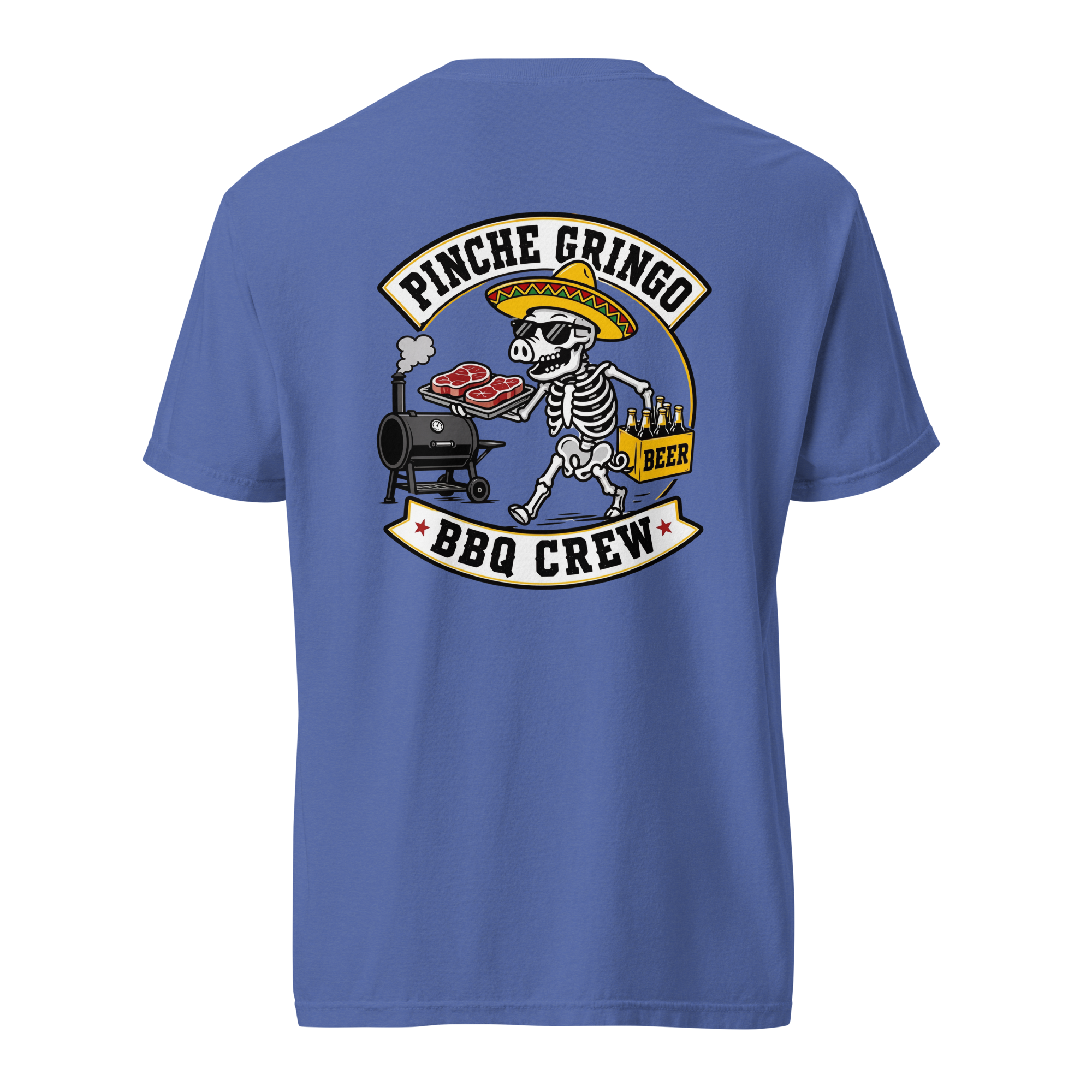 Pinche Gringo BBQ Crew Beer & Meat Shirt