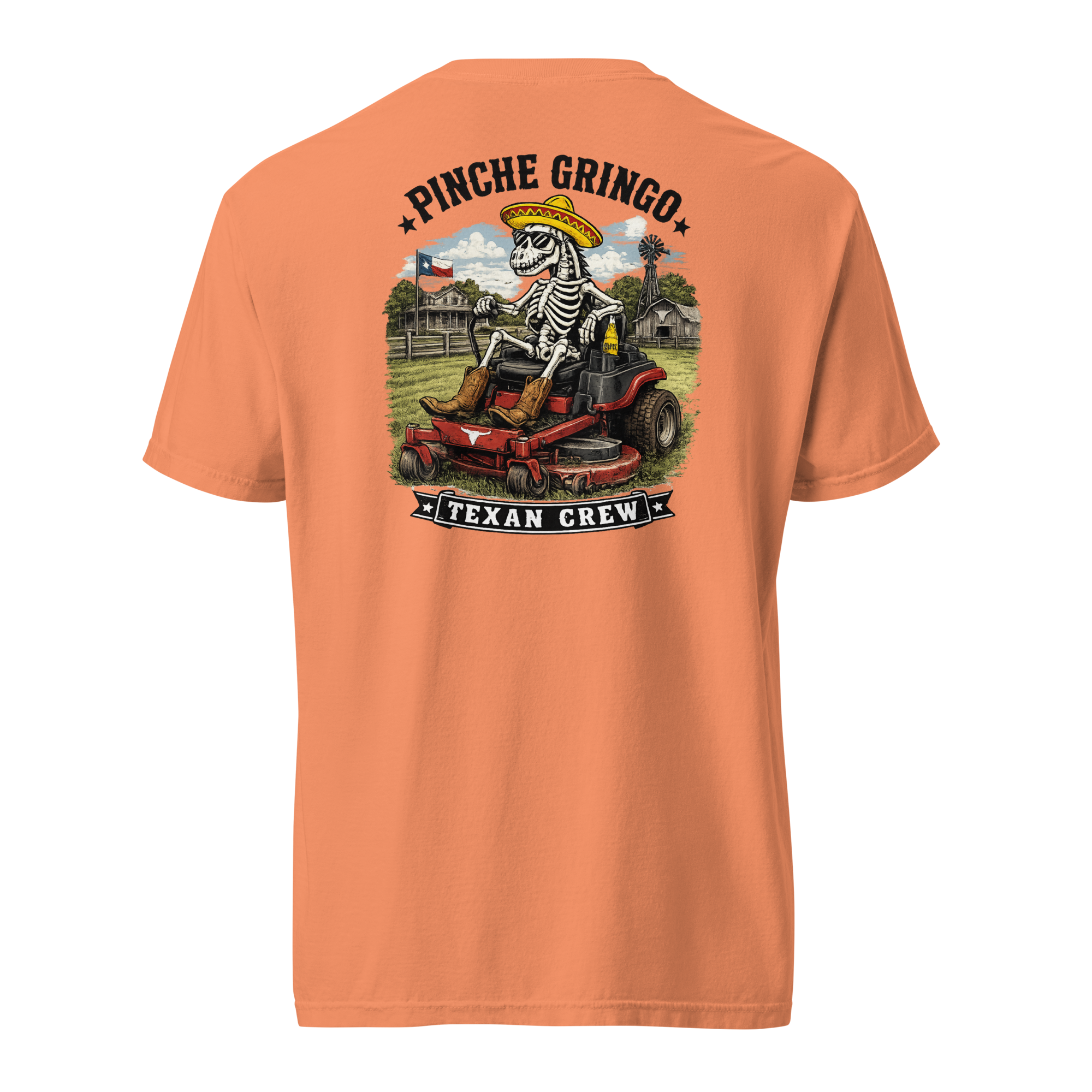 Pinche Gringo Texan Crew Mower Shirt